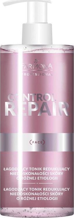 Farmona Farmona Professional Control Repair łagodzący tonik redukujący niedoskonałości skóry o różnej etiologii 500ml