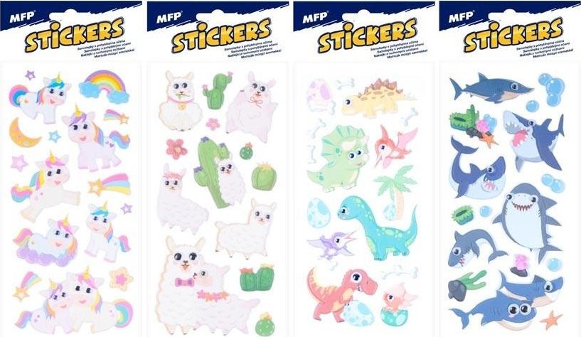 MFP paper naklejki ruchome oczka mix 8001 19x9cm 1032318