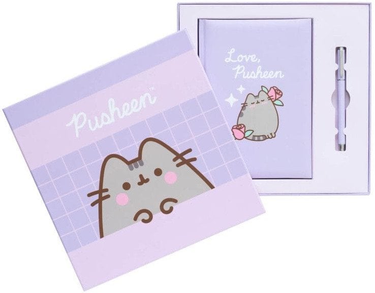 Pusheen - Zestaw notatnik A5 + długopis z kolekcji Moments