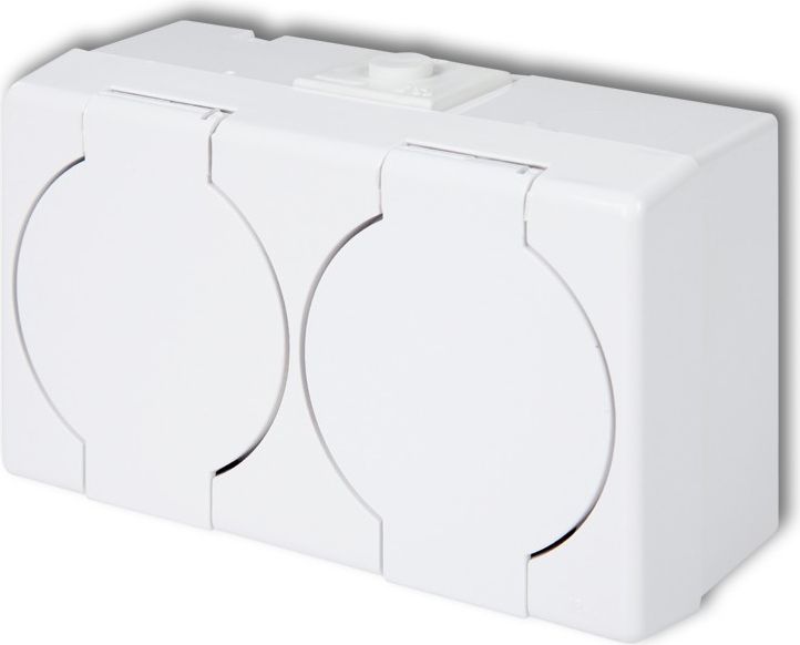 Karlik Gniazdo podwójne Senior z/u biały (GHS-2n)