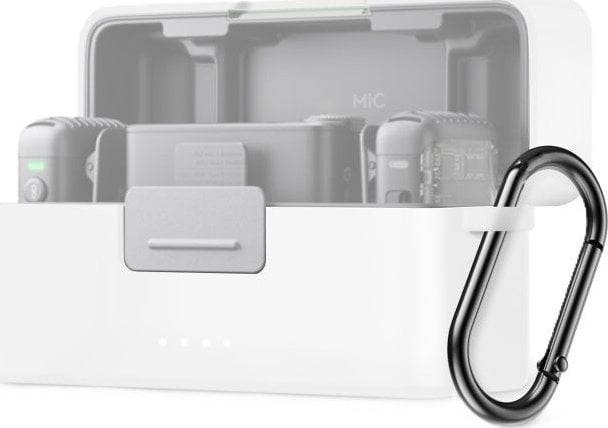 Pokrowiec Etui Case Walizka Osłona Futerał Silikonowy na Mikrofon DJI MIC 2 / PU716W