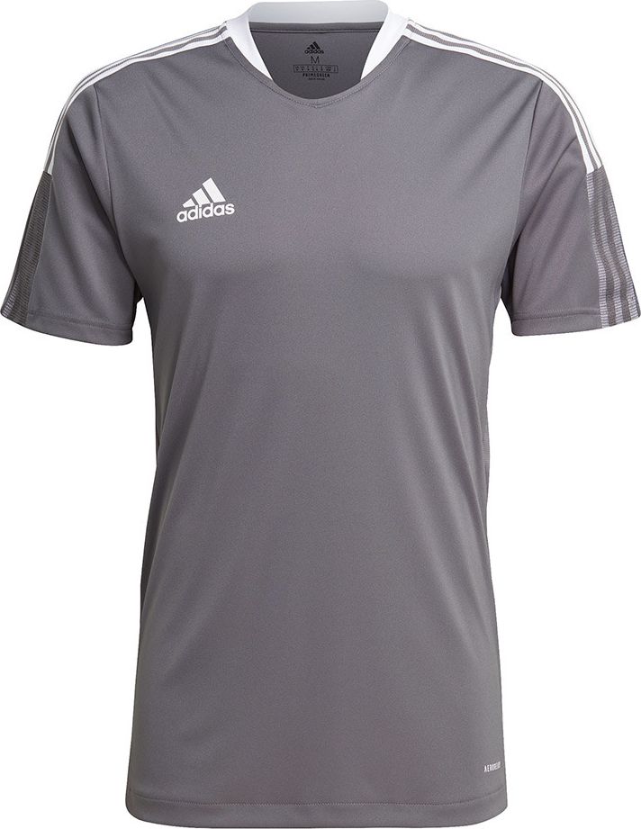 Adidas Koszulka męska adidas Tiro 21 Training Jersey szara GM7587
