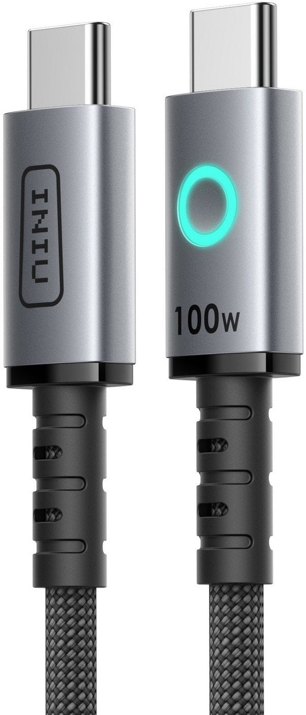 Kabel USB Monroe USB-C - USB-C 1.2 m Czarny (C11-P1)