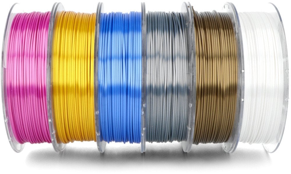 Devil Design Filament Startpack PLA 1,75mm - zestaw 6x0,33kg - Silk}