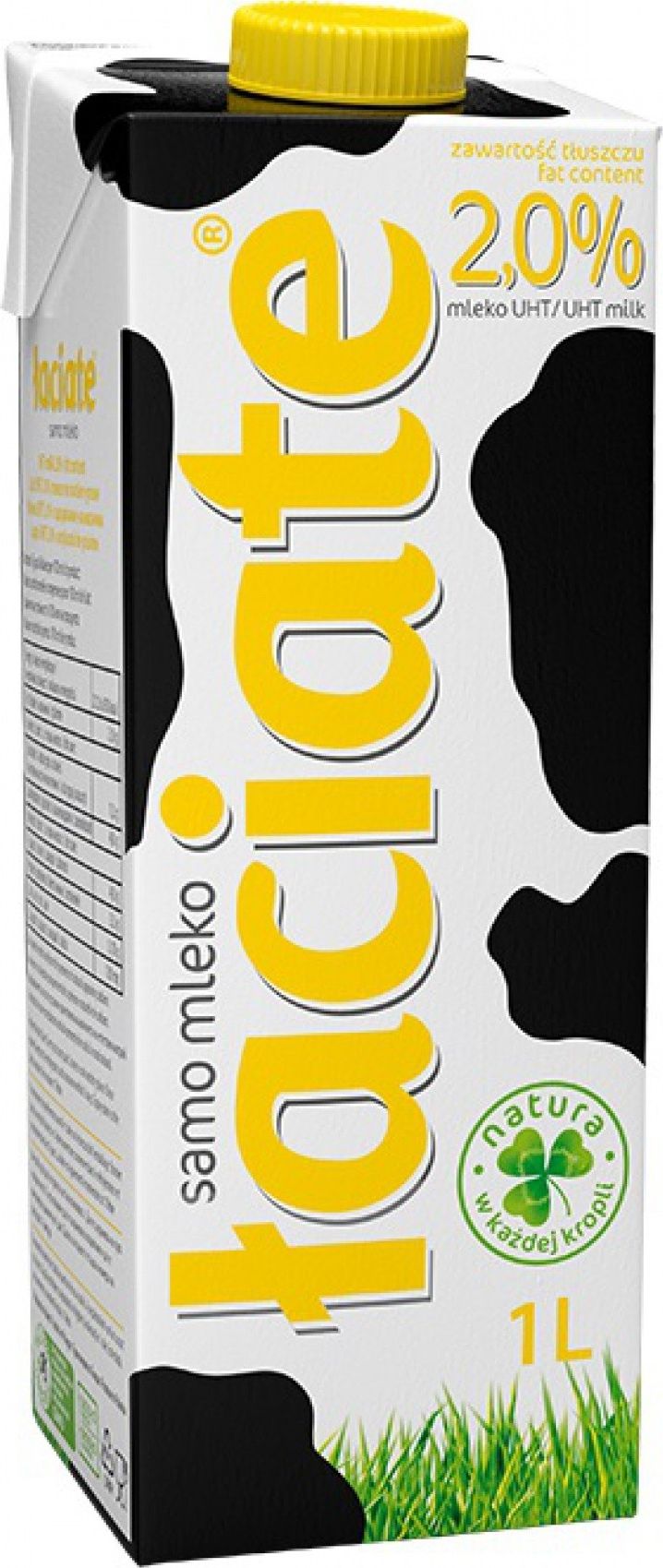 Łaciate Mleko ŁACIATE, 2%, 1 l