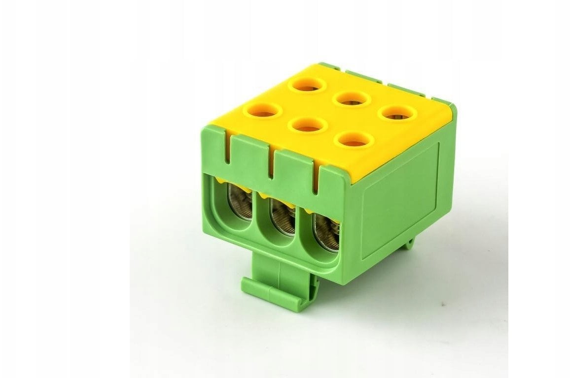 Listwa zaciskowa LZT w korpusie żółto-zielona Cu:2,5-50mm2, Al:6-50mm2 E.4143/Ż-Z