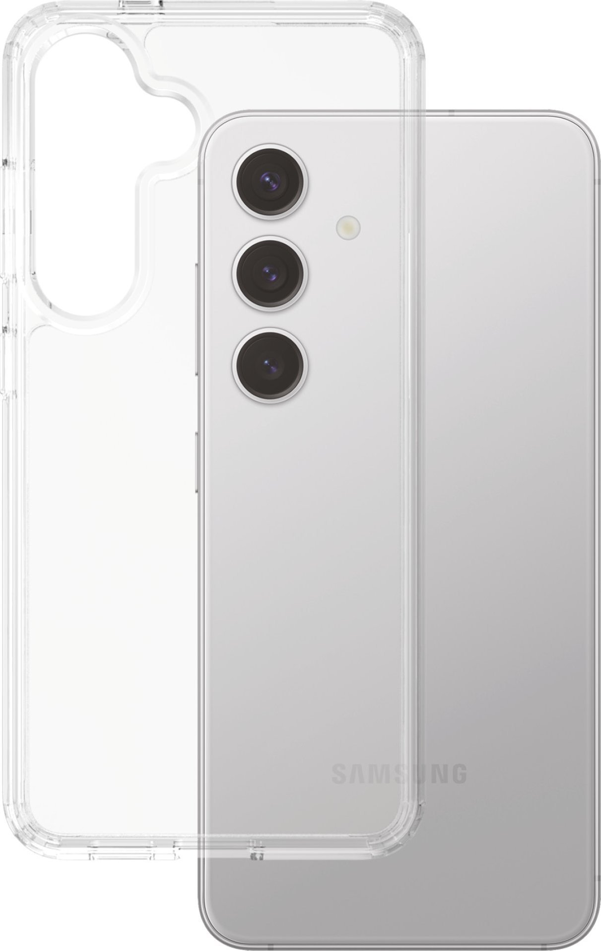 CARE Flagship Case Clear w. Clear Frame Galaxy S25 Plus