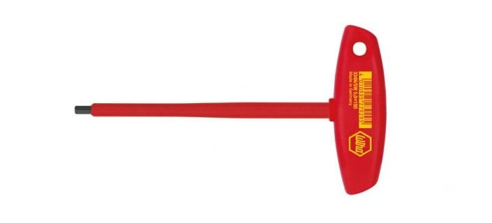 Wiha 27931, T-handle hex key, Metric, 1 pc(s), Chromium-vanadium steel, 8 mm, 120 g