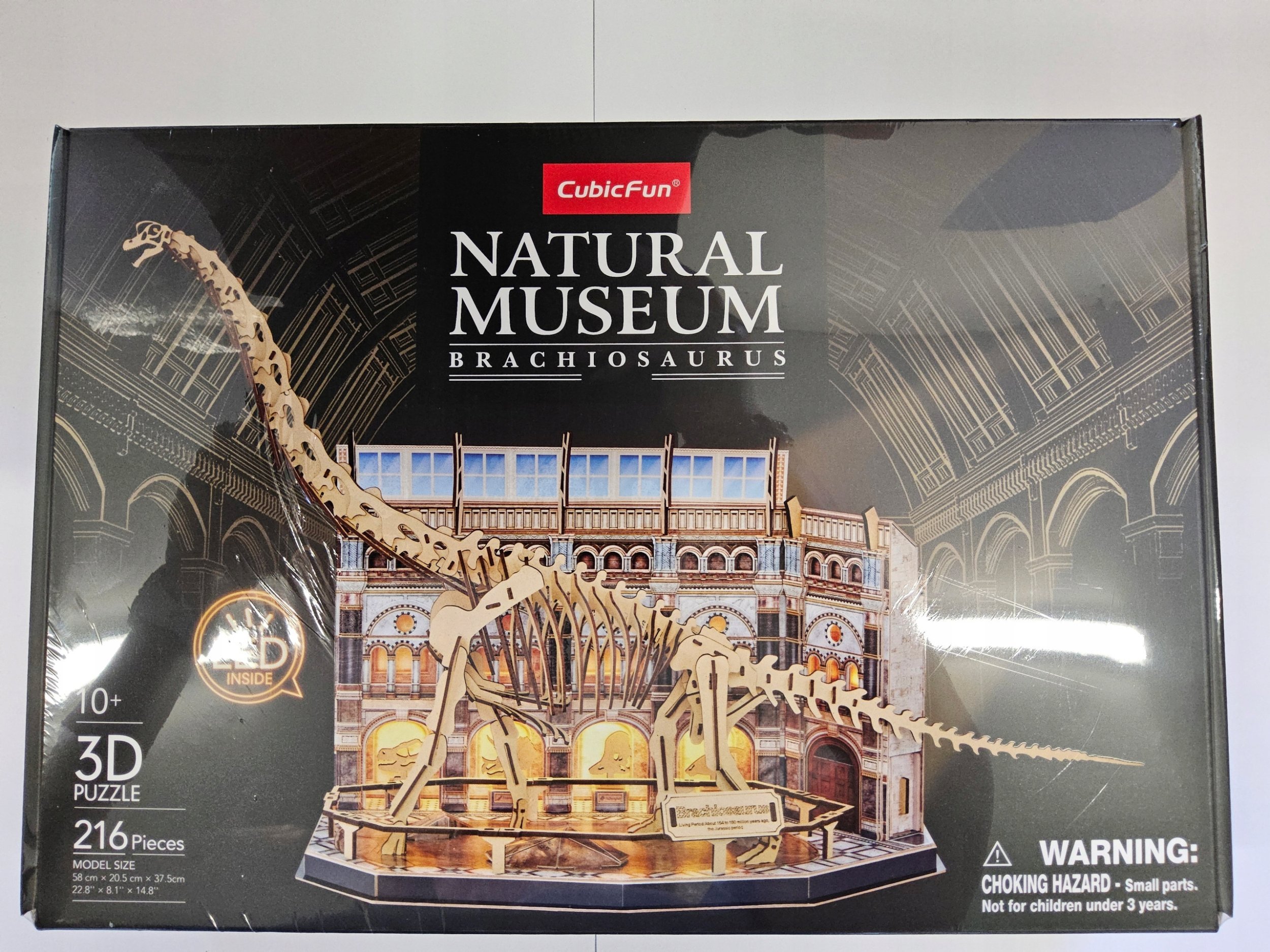 Cubic Fun puzzle 3D LED NatMus.Brachiozaur 05447