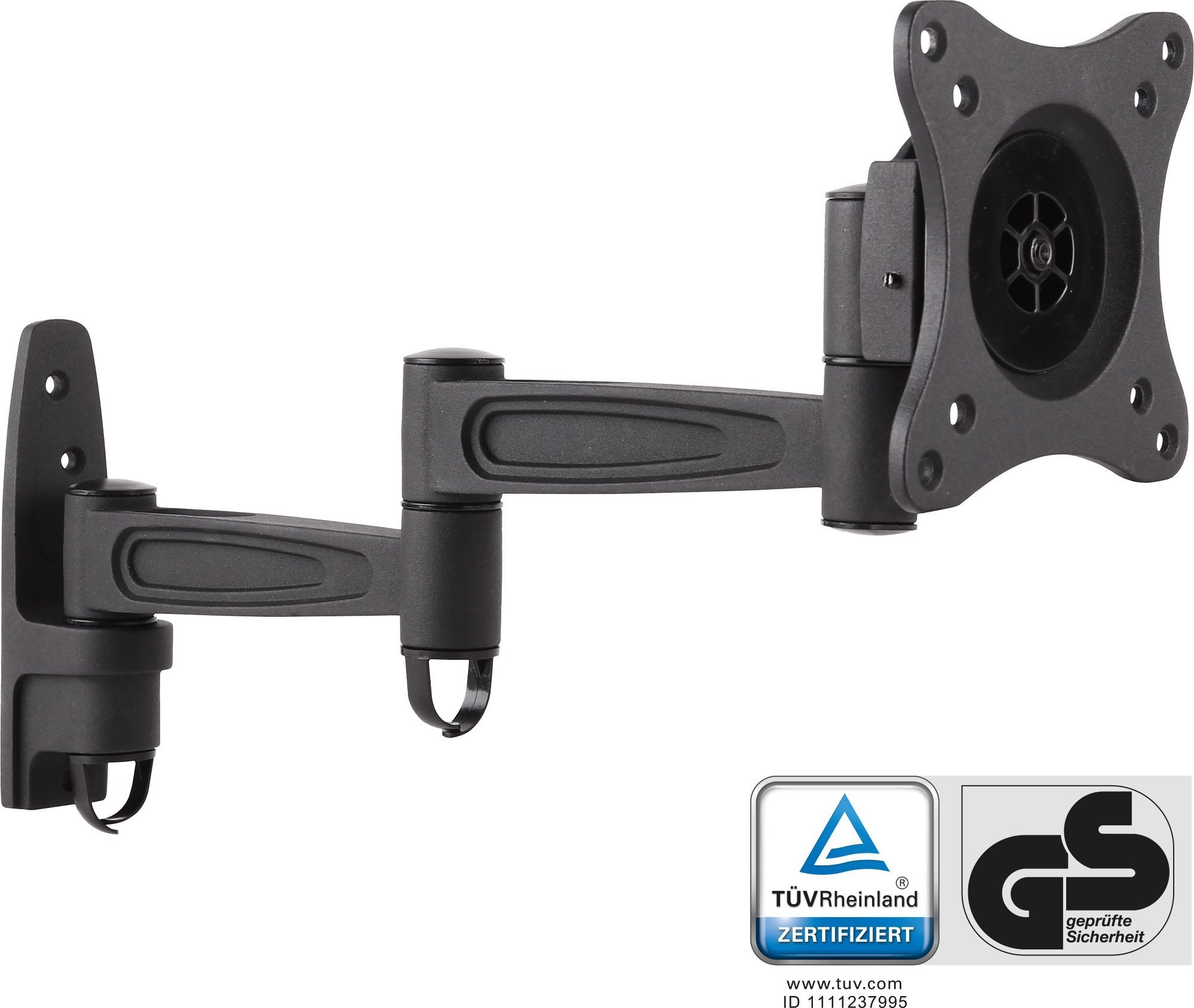 InLine InLine® Wall Bracket for TFT up to 68cm 27" max. 15kg two-piece arm