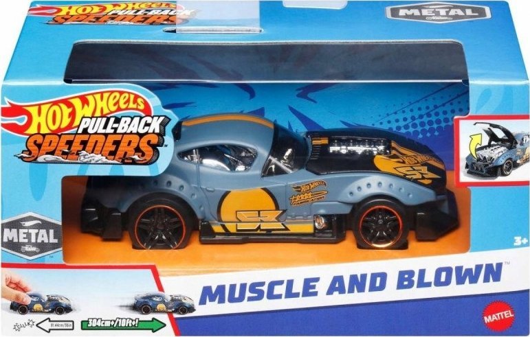 Hot Wheels Samochód z napędem pull-back (GXP-916764)