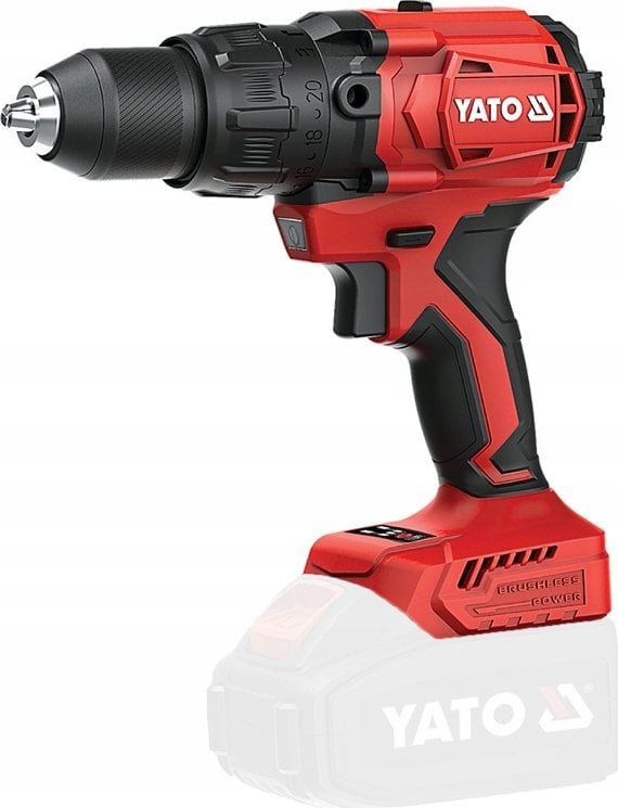 Wiertarka Yato YATO WIERTARKA UDAROWA BEZSZCZOTKOWA 18V 120Nm