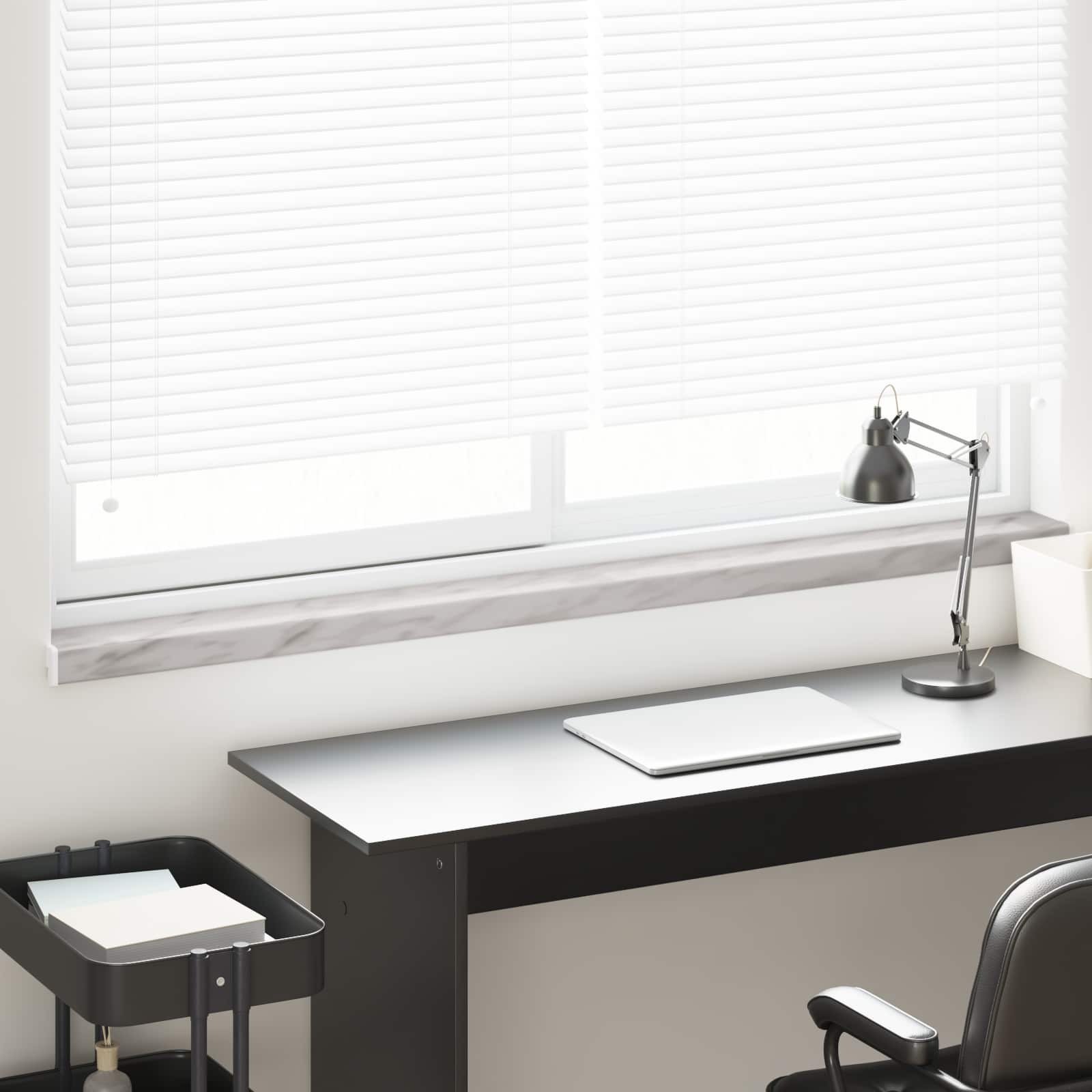 vidaXL Parapet okienny Tekst Marmur -enure 140 x 10 x 4,5 cm