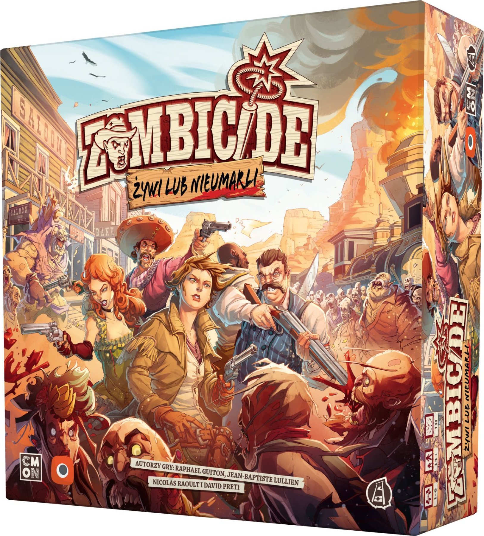 Portal Games Gra planszowa Zombicide Żywi lub nieumarli