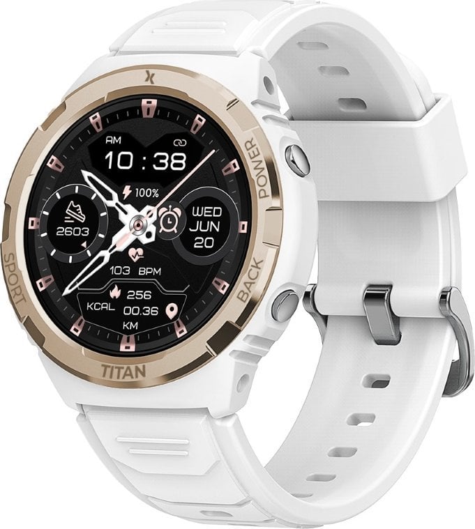 Smartwatch Maxcom FW100 Titan Valkiria Biały (MAXCOMFW100WITE)