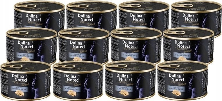 Dolina Noteci Premium Sterilised z perliczką 12x185g