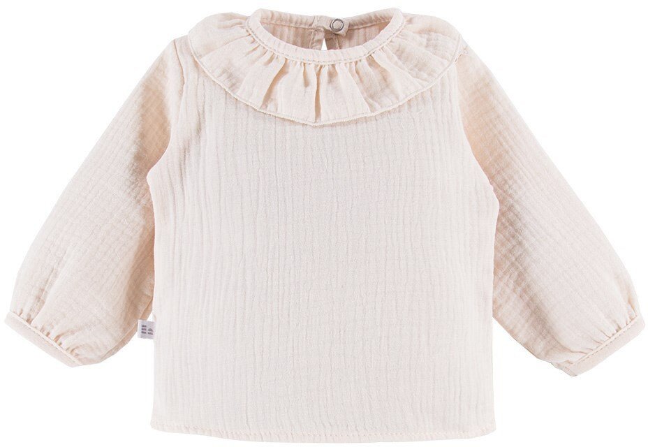 Bluzka z długim rękawem dla dziewczynki Eevi Ceremony ecru 86
