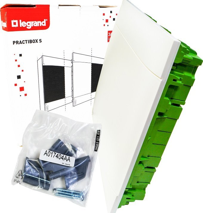 Legrand Rozdzielnia do ścian pusty PRACTIBOX S 2x18 137407