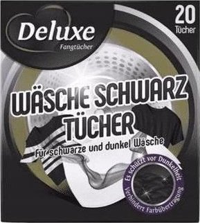 Deluxe DELUXE Chusteczki chroniące czerń 20 szt.