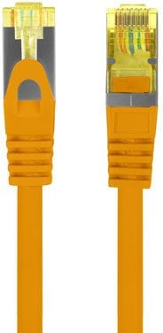 PATCHCORD KAT.6A S/FTP LSZH CU 15M POMARAŃCZOWY FLUKE PASSED LANBERG