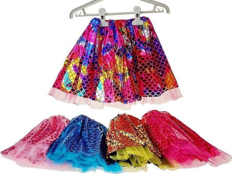 Spódniczka cekinowa na gumce MIX