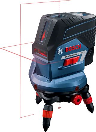 Bosch Laser krzyżowy GCL 2-50C czerwony 20 m