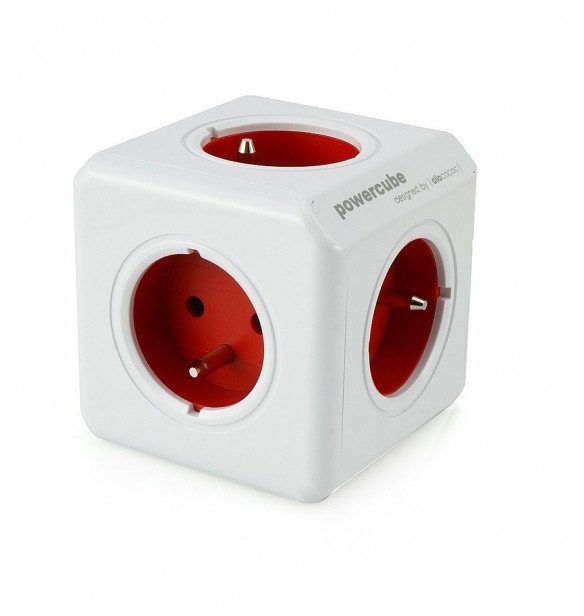 Allocacoc PowerCube Original USB 2202 Red