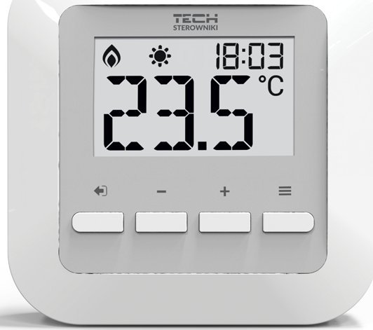Tech Regulator pokojowy dwustanowy ST-295v2 biały