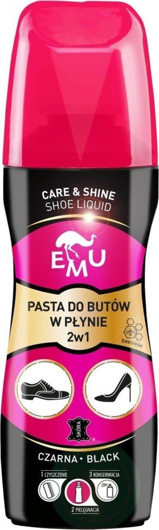 Vaco EMU Care & Shine Pasta do butów w płynie - czarna 75ml