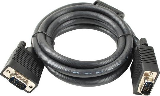 Kabel PremiumCord D-Sub (VGA) - D-Sub (VGA) 25m czarny (kpvmc25)