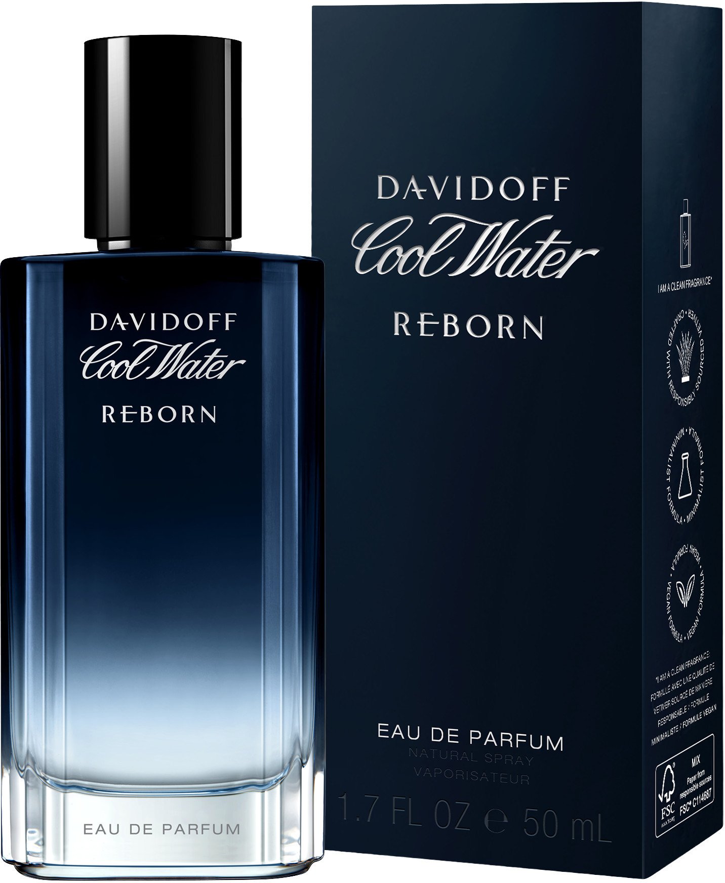 Perfumy Damskie Davidoff Cool Water Reborn for Him Eau de Parfum EDP 50 ml