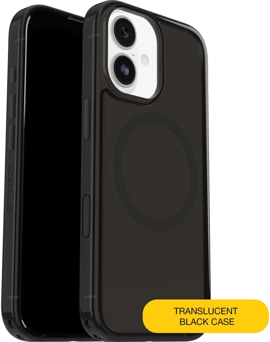 OtterBox Symmetry Clear MagSafe Camera Control CARDIGAN black