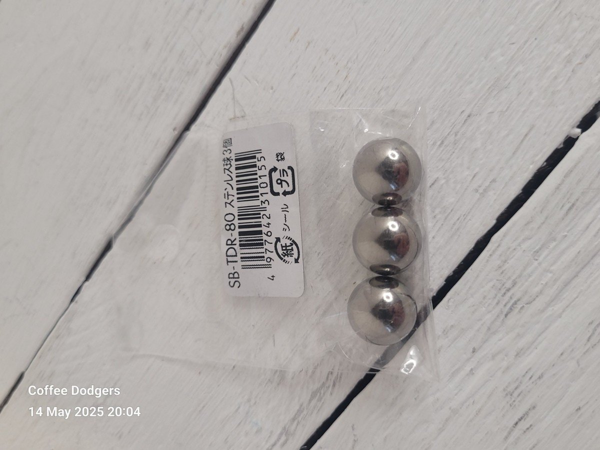 Hario - Stalowa kulka do Largo oraz Switch - 3 sztuki