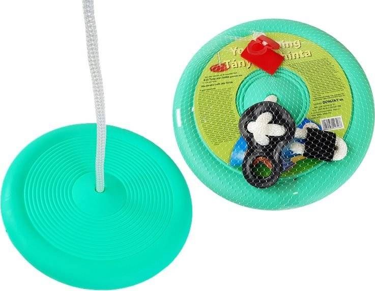 Huśtawka Lean Sport Huśtawka Okrągła Talerz Ogrodowa Dla Dzieci 423 zielona