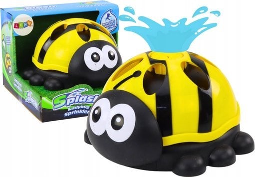 LeanToys Zraszacz Ogrodowy Biedronka Fontanna Wodna Żółta