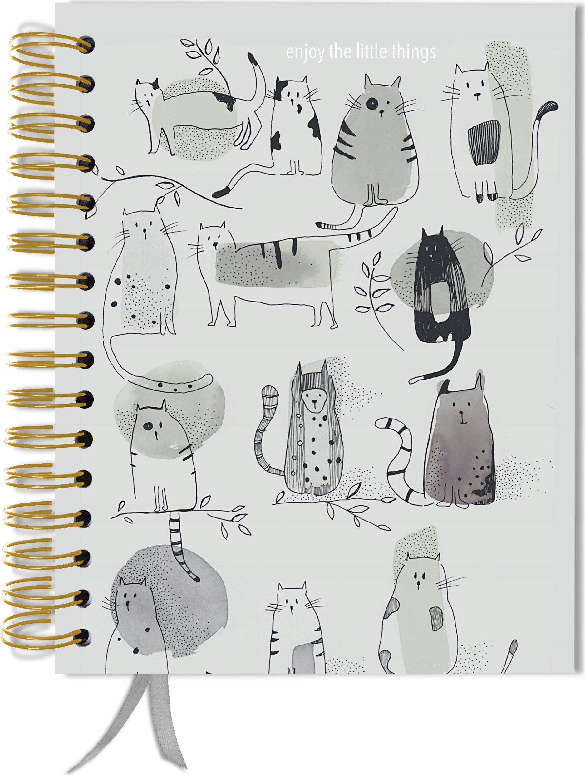 TadaPlanner Bujo bullet 180 stron journal 180 stron notatnik A5+ kropki pamiętnik