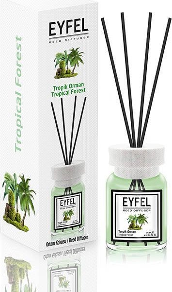 ART.ROZNE EYFEL Dyfuzor zapachowy z patyczkami - Las Tropikalny 110ml