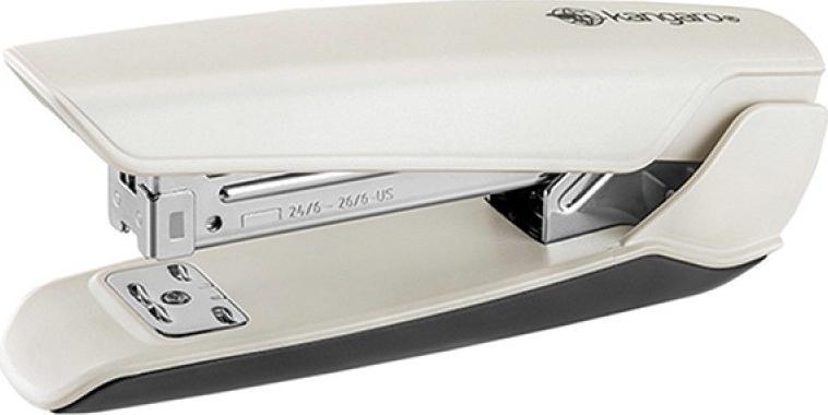 Zszywacz Kangaro Zszywacz KANGARO Nowa-45, zszywa do 25 kartek, plastikowy, w pudełku PP, beżowy