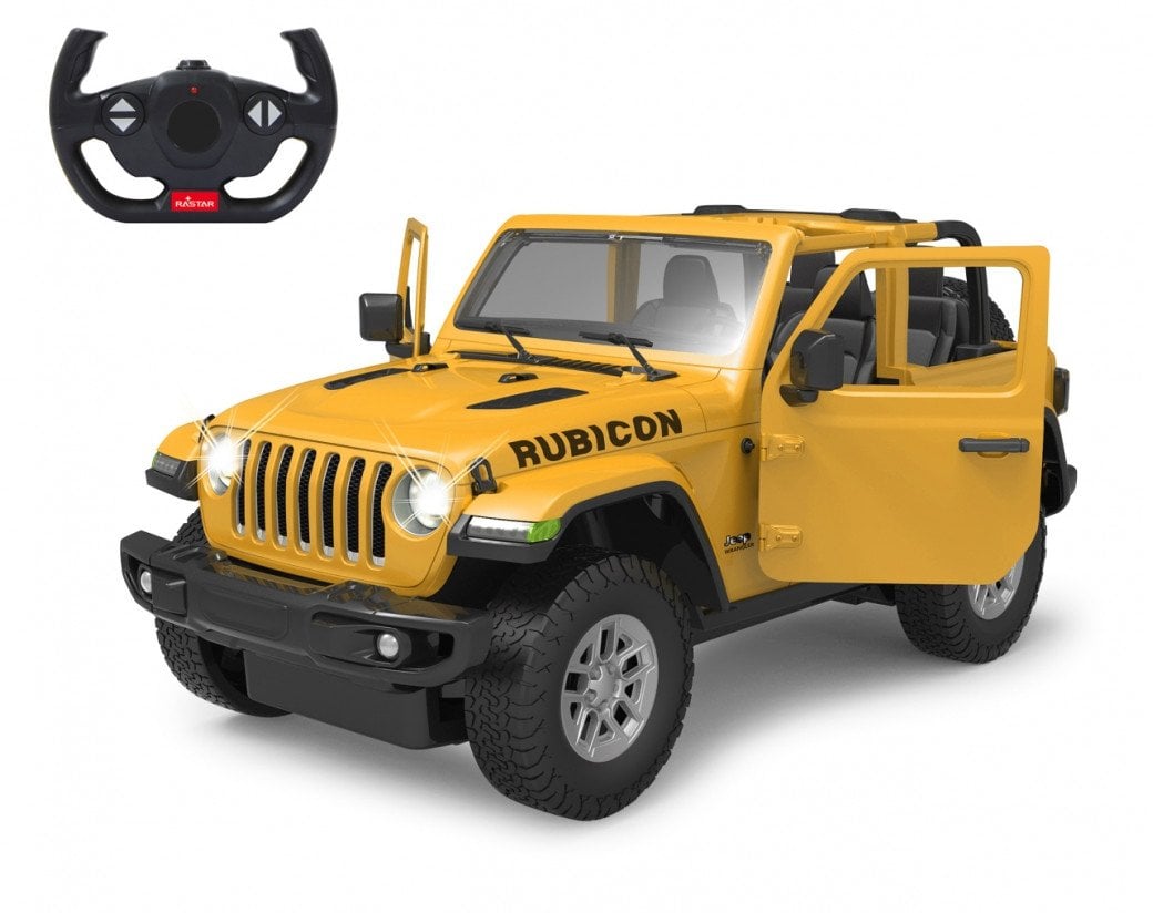 Jamara Jeep Wrangler JL 1:14 gelb 6+