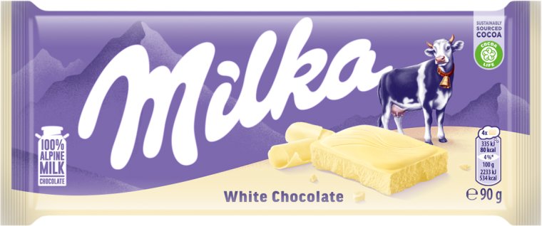 Milka Biała czekolada 90 g