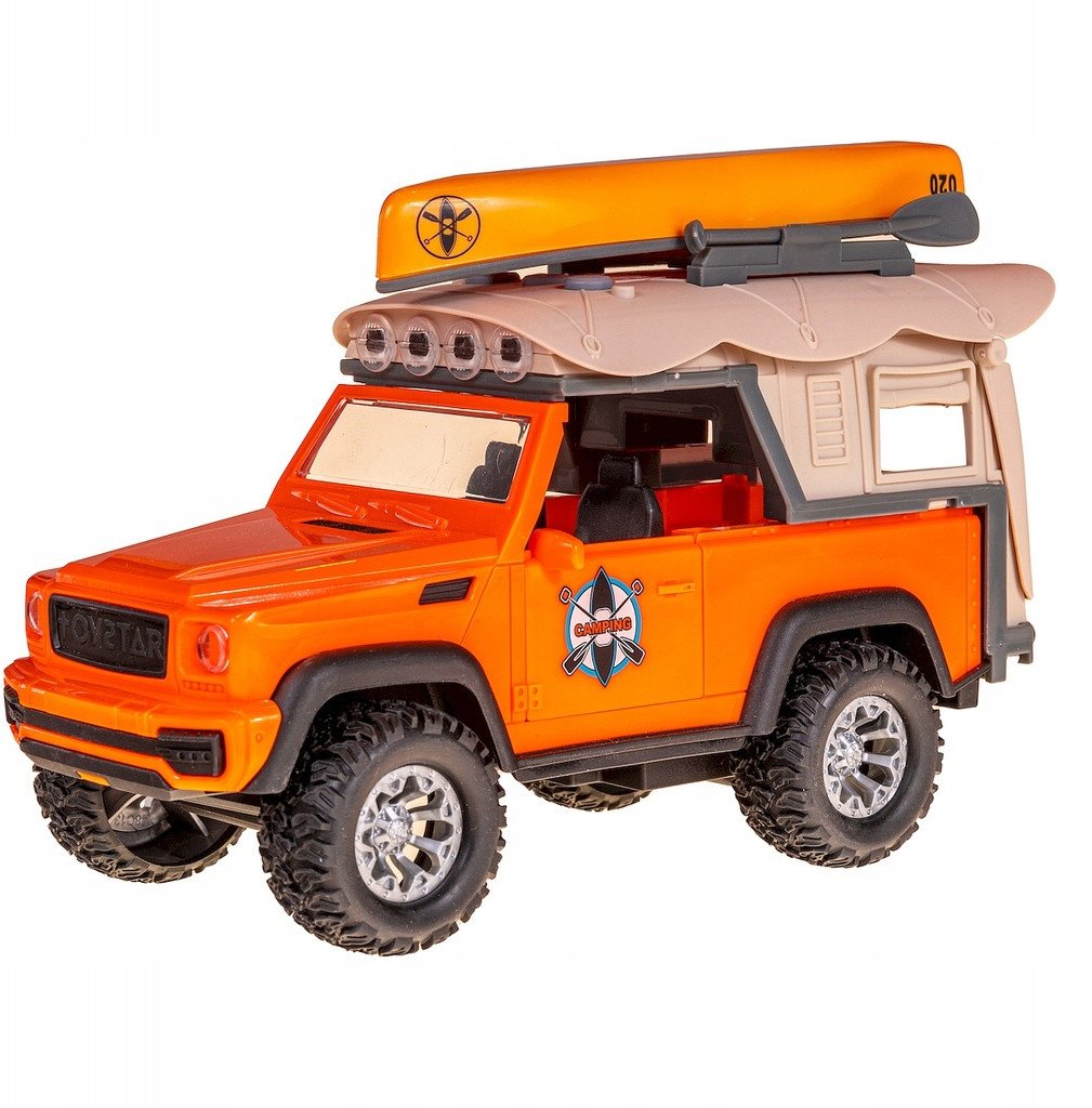 AUTO POJAZD NA CAMPING SAFARI JEEP KAJAK DŹWIĘK