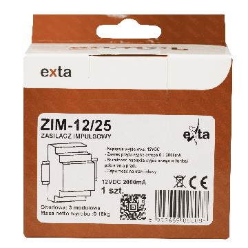 Zamel Zasilacz impulsowy 12V DC 2A ZIM-12/25