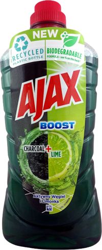 Ajax Ajax Płyn uniwersalny Boost Charcoal+Lime 1L uniwersalny