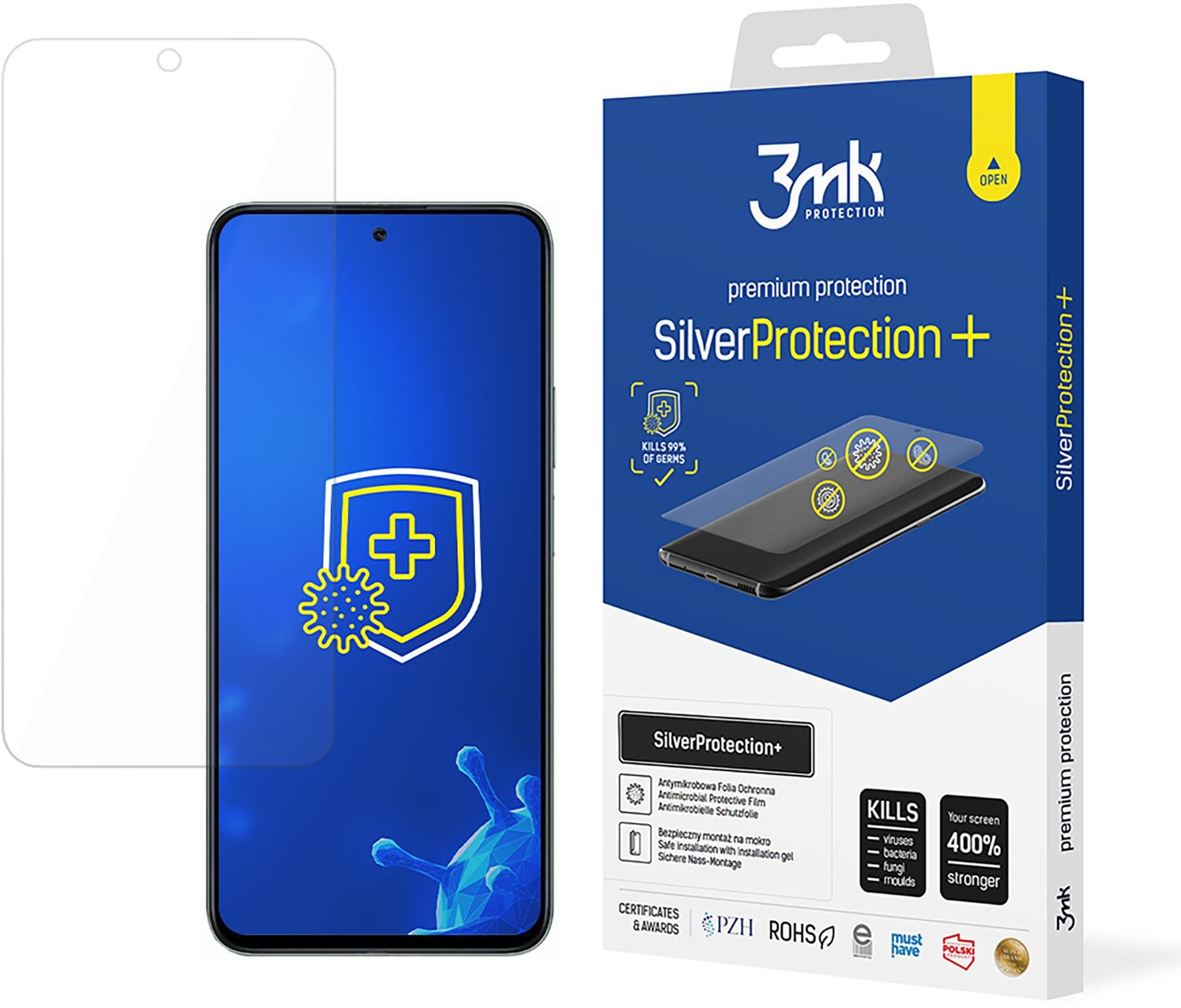 HONOR PLAY 9T 5G - 3MK SILVERPROTECTION+