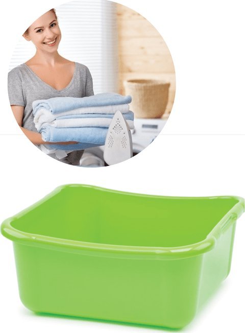 Jagiełło Miska kwadratowa z uchwytami 12L MIX KOLORÓW