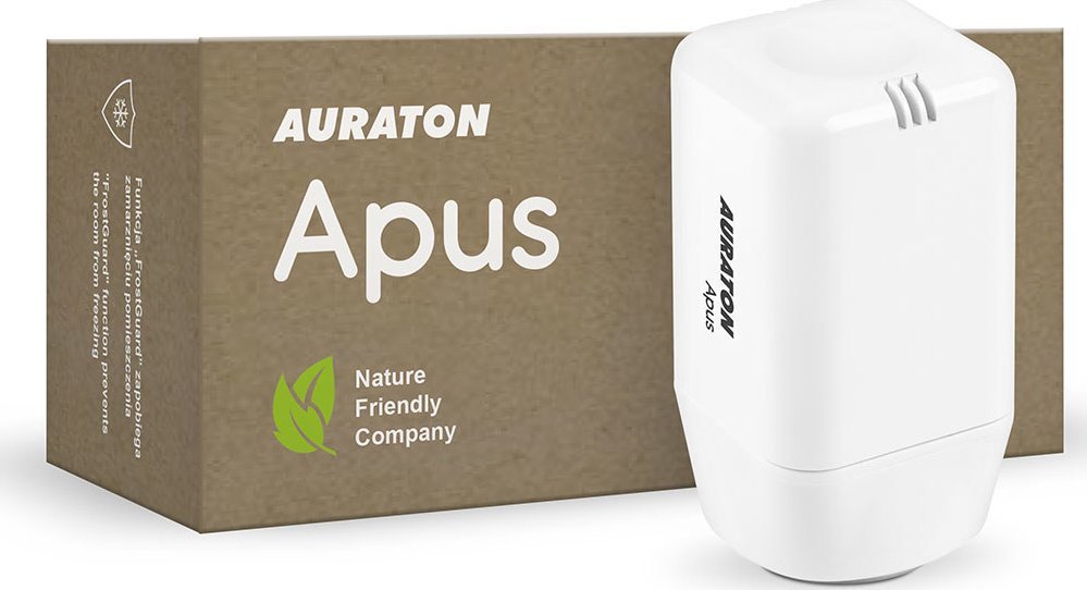 Auraton AURATON Apus - elektroniczna głowica grzejnikowa, (następca modelu TRA)