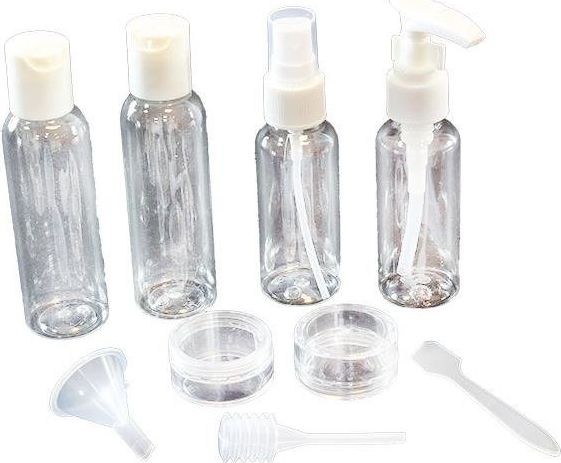 AG623 ZESTAW POJEMNIKÓW NA KOSMETYKI 9 SZT uniwersalny