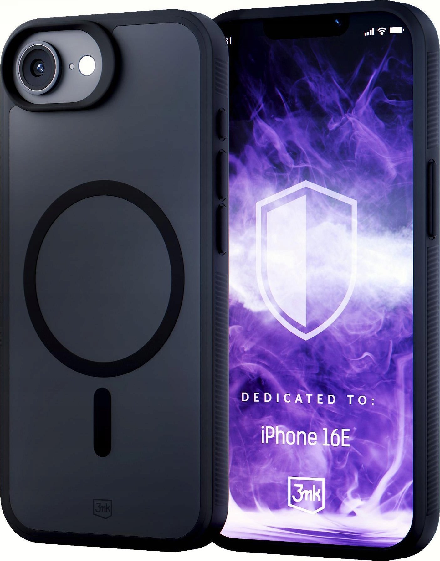 3MK Etui Smoke MagCase do Apple iPhone 16E