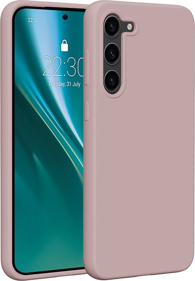 Etteri Nakładka Etteri Silicone Case do Samsung Galaxy S23 Plus jasnoróżowa