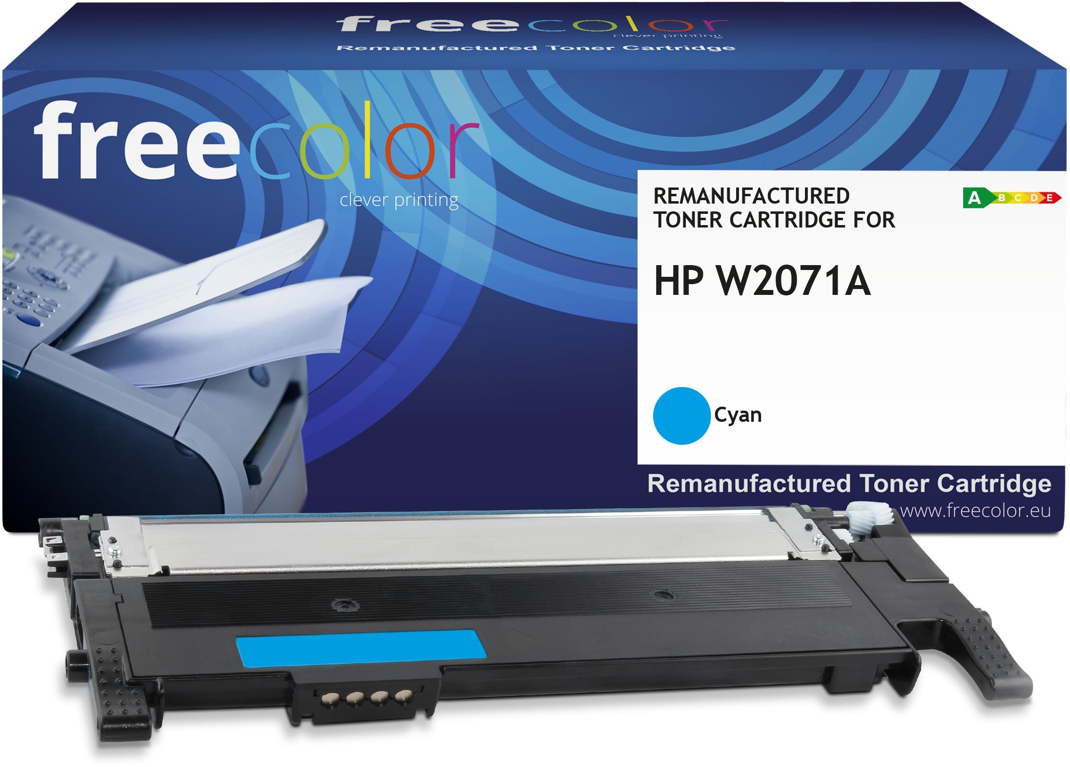 Freecolor K18908F7 kaseta z tonerem 1 szt. Zamiennik Cyjan